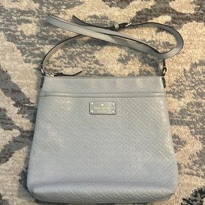 Gray Kate Spade Purse